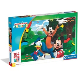 Παζλ Clementoni Super Color Mickey Mouse Club House (104 Maxi Κομμάτια)