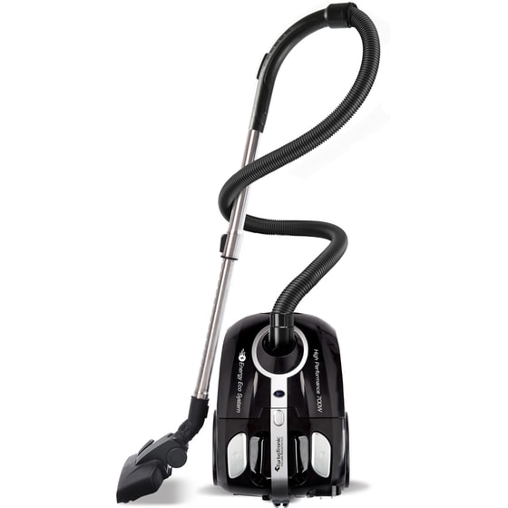 TURBOTRONIC TT-CV09 700 W με Σακούλα 2 L Μαύρη Ηλεκτρική Σκούπα image 0