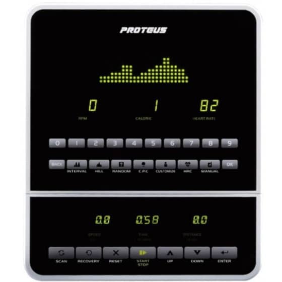 Ποδήλατο Γυμναστικής Proteus Όρθιο ProMaster V-12S - Μαύρο image 1