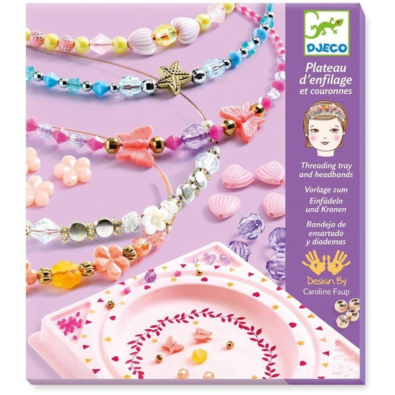 DJECO Djeco Κατασκευή Κοσμημάτων Διακοσμώ Στέκα Με Χάντρες
