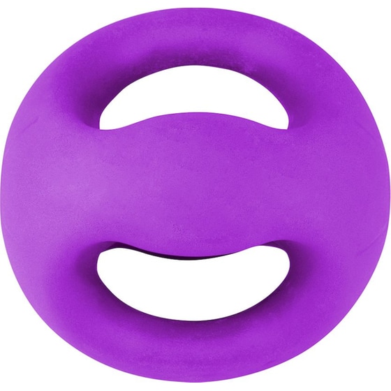 Μπάλα Medicine με Λαβές InSPORTline INS-13487 3 kg από Καουτσούκ - Μωβ image 2