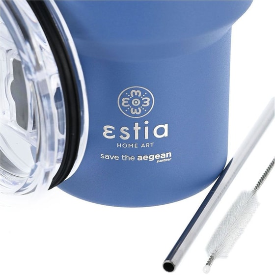 Ποτήρι Θερμός Estia Denim Blue 400ml image 3