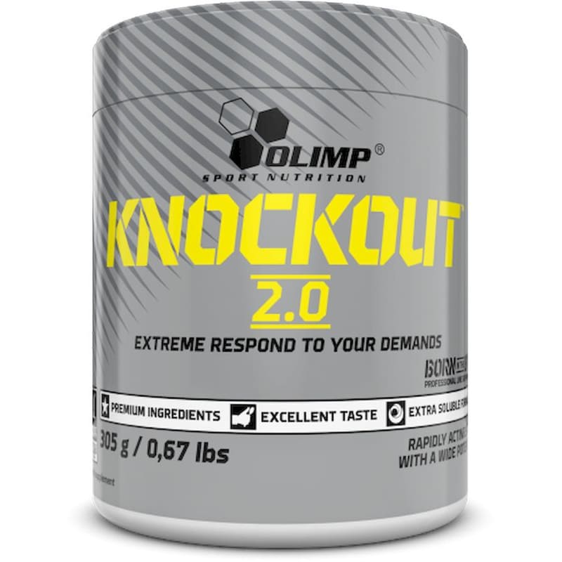 OLIMP Ειδικό Συμπλήρωμα Διατροφής Olimp Knockout 2.0 Cola Blast - 305gr