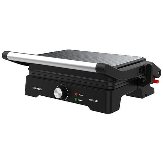 Ψηστιέρα Γκριλιέρα TAURUS GRILL & CO GR1500X 1500W Inox image 0