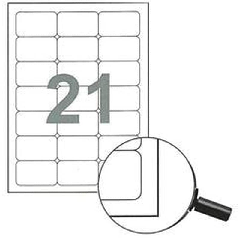 ΝΕΧΤ Αυτοκόλλητες Ετικέτες Next Fleks Λευκό (100 Φύλλα - 2.100 Τεμάχια )