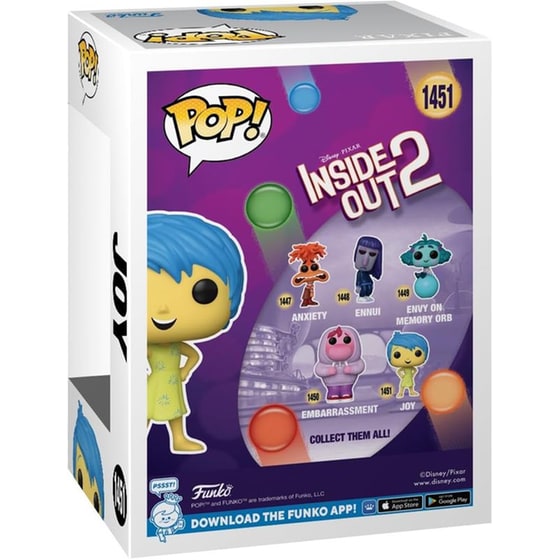 Funko Pop! Disney - Inside Out 2 - Joy #1451 image 2