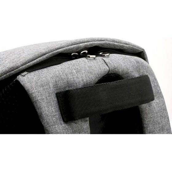 Τσάντα Πλάτης Anti-theft Amber με Θήκη Laptop 13'' AΜ2008 13 lt - Γκρι image 6