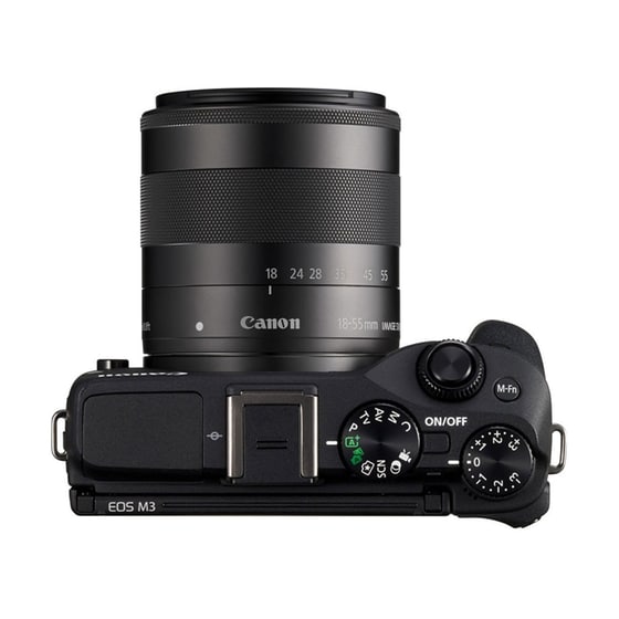 Mirrorless Camera Canon EOS M3 18-55mm Kit - Μαύρο image 4