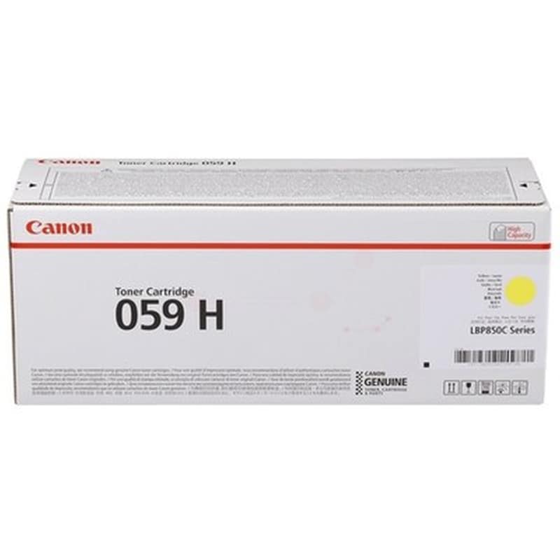 Canon 3624c001 (059 H) Toner Yellow, 13.5k Pages φωτογραφία