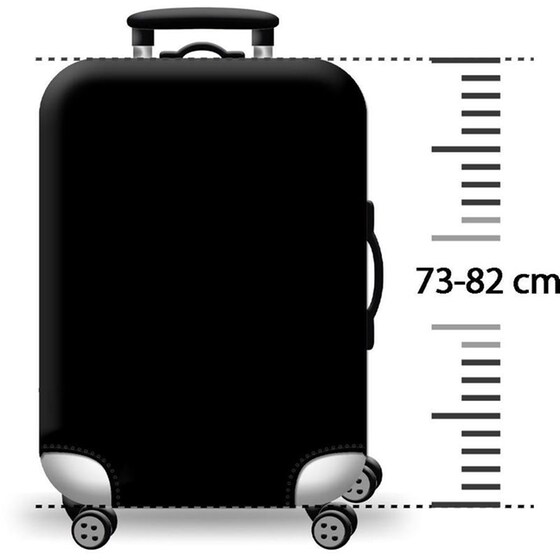 Κάλυμμα Βαλίτσας Amber XLarge Red image 5