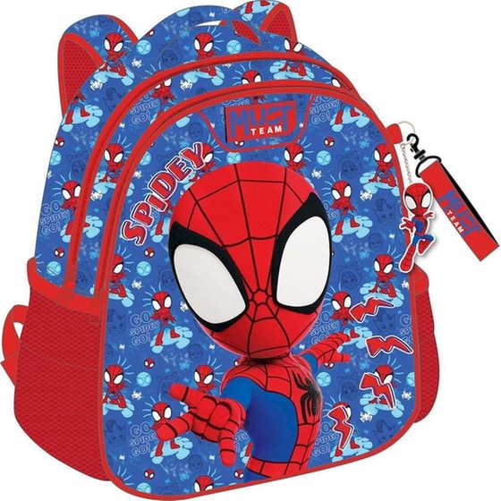 Τσάντα Τρόλεϋ Προσχολική 3D Must Team Spiderman image 0