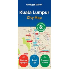 Lonely Planet Kuala Lumpur City Map