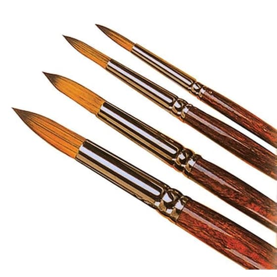 Πινέλο Στρόγγυλο Συνθετική Τρίχα No.6 image 0