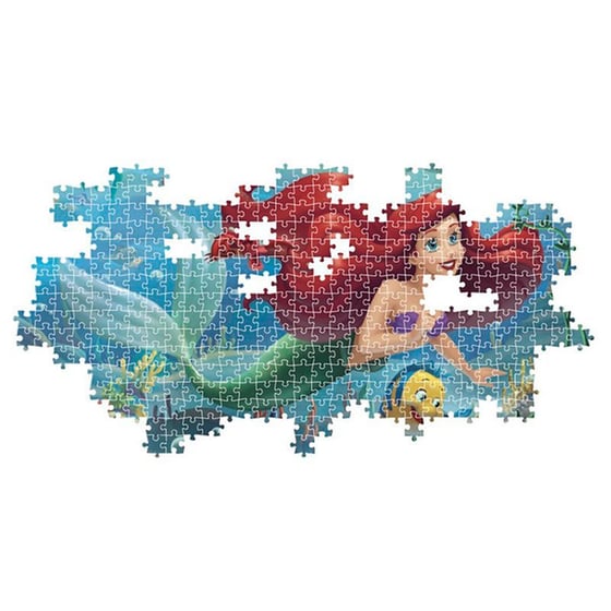 Παζλ Clementoni Panorama Disney The Little Mermaid (1000 Κομμάτια) image 2