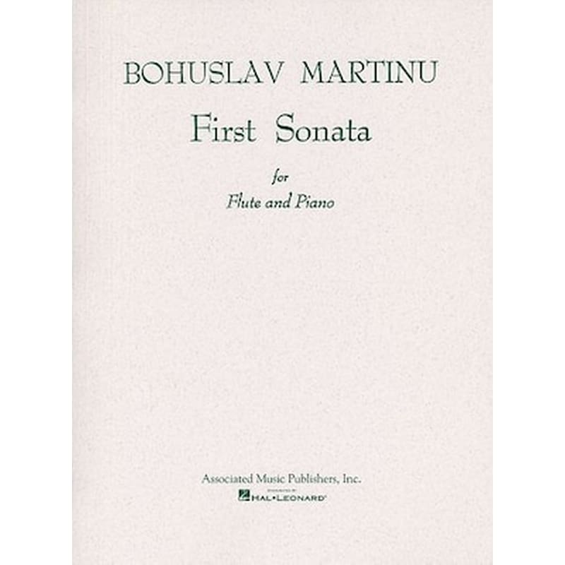 Martinu - First Sonata Flute - Piano MRK0181891