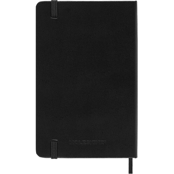 Ημερολόγιο Εβδομαδιαίο Moleskine 2026 12Μ Pocket Black Hard image 1