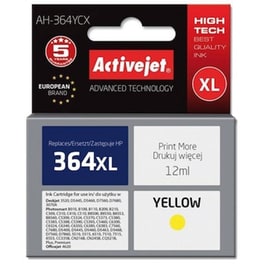 Συμβατό HP 364XL Κίτρινο Μελάνι Εκτυπωτή Ah-364ycx