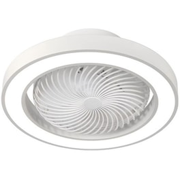 EUROLAMP 300-25073 Ανεμιστήρας Οροφής  Με Φως Led  Τηλεχειριστήριο 50εκ. 15W Λευκό