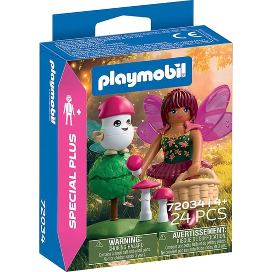 PLAYMOBIL® Special Plus Νεράιδα με Μαγικό Ζωάκι (72034) image 0