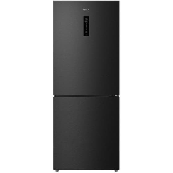 TESLA RC4201FTBE Total No Frost 417 Lt Μαύρο Ψυγειοκαταψύκτης image 0