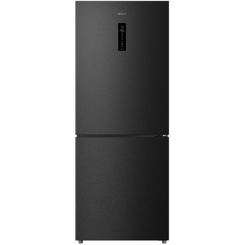 TESLA RC4201FTBE Total No Frost 417 Lt Μαύρο Ψυγειοκαταψύκτης