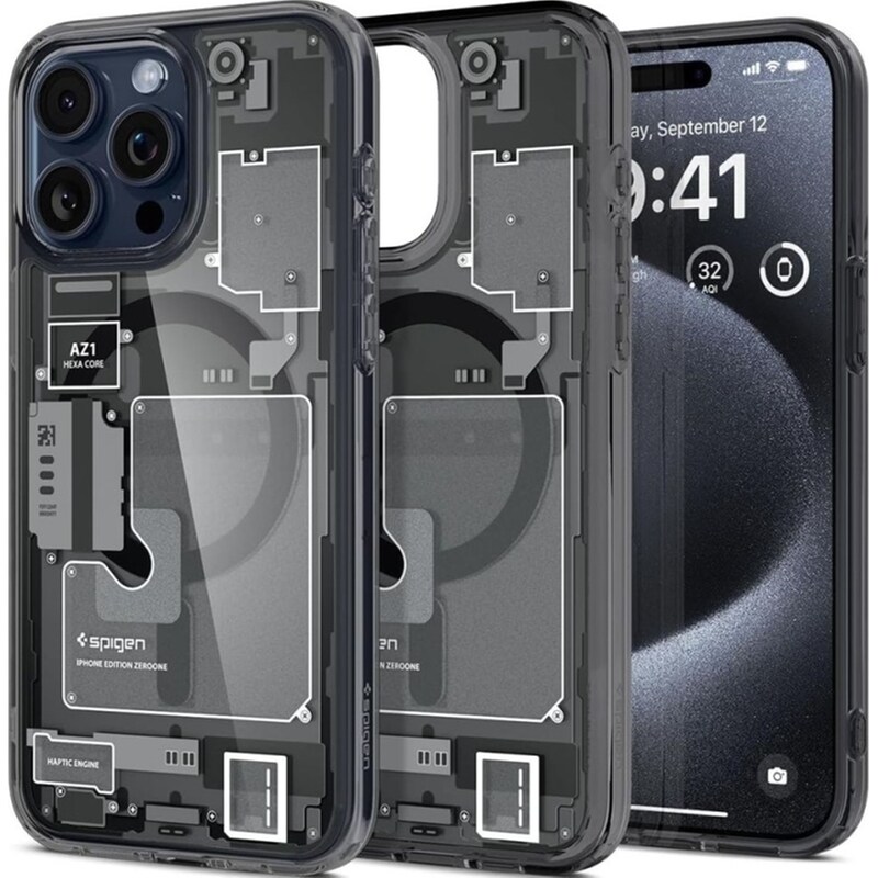 Θήκη Apple iPhone 15 Pro - Spigen Ultra Hybrid Magfit - Zero One