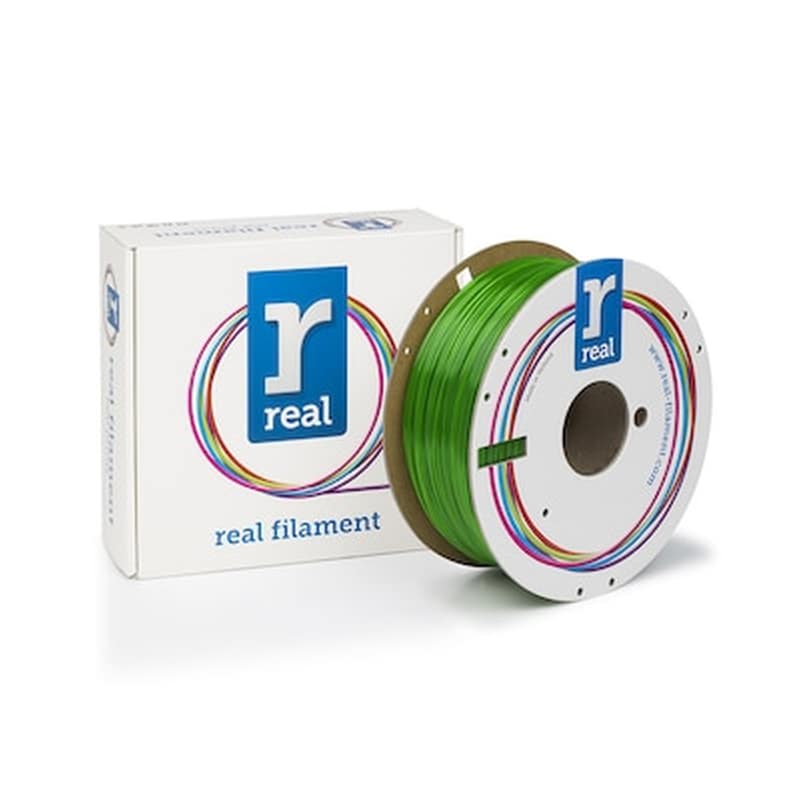 Real Petg 3d Printer Filament - Green - Spool Of 1kg - 1.75mm