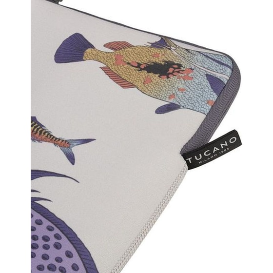 Τσάντα Laptop Schizzo Pesci 14'' - Λευκό image 3