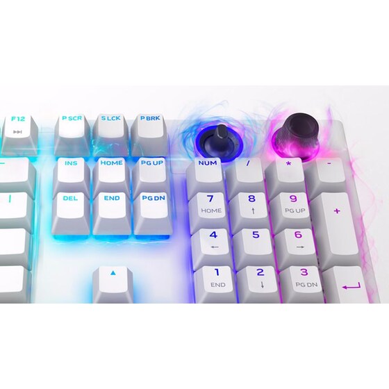 Dell Alienware AW920K Gaming Μηχανικό Ασύρματο 2.4 GHz/Bluetooth Πληκτρολόγιο RGB Λευκό (US) image 10