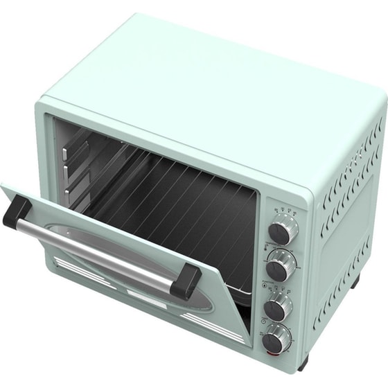 TURBOTRONIC TT-EV35R 35 Lt Τιρκουάζ Ηλεκτρικό Φουρνάκι image 1