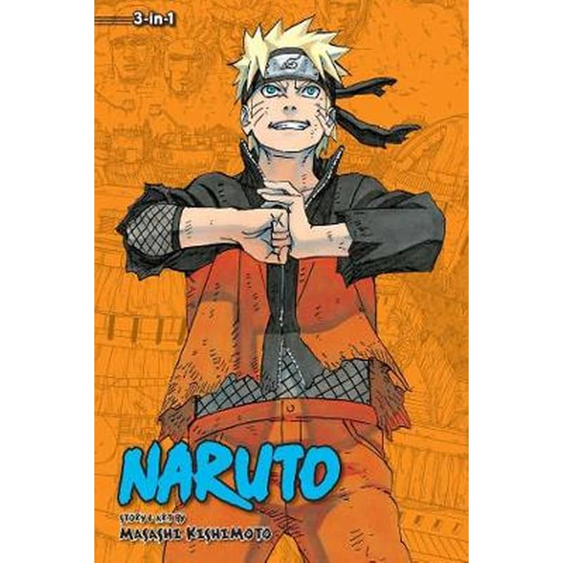 Naruto (3-in-1 Edition), Vol. 22