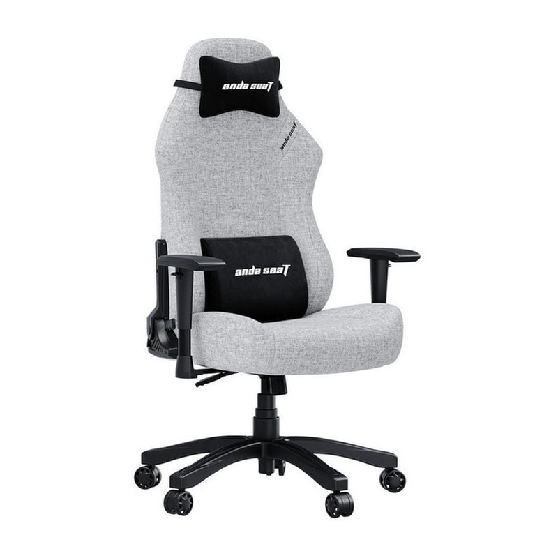 Καρέκλα Gaming Anda Seat Luna Υφασμάτινη - Γκρι