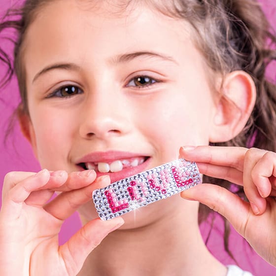 Σετ Δημιουργίας Hinkler Crystal Creations Glittering Hair Accessories image 3