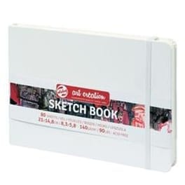 Talens Sketch Book Λευκό 80φυλ. 21x15εκ. 140 Γρ.