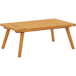 Τραπέζι Εξωτερικού Χώρου VidaXL από Ξύλο 90x55x35 cm - Καφέ