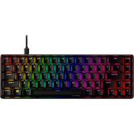 HyperX Alloy Origins 60 Gaming Μηχανικό Ενσύρματο Πληκτρολόγιο 65% με HyperX Red διακόπτες και RGB φωτισμό (US)