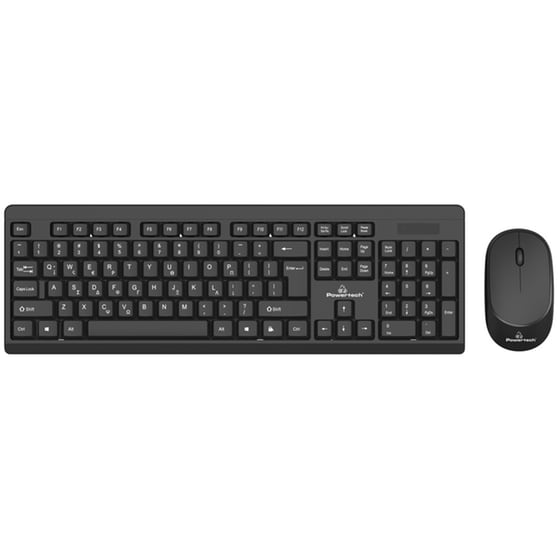 Powertech PT-957 Ασύρματο Σετ Πληκτρολόγιο & Ποντίκι (GR) image 0
