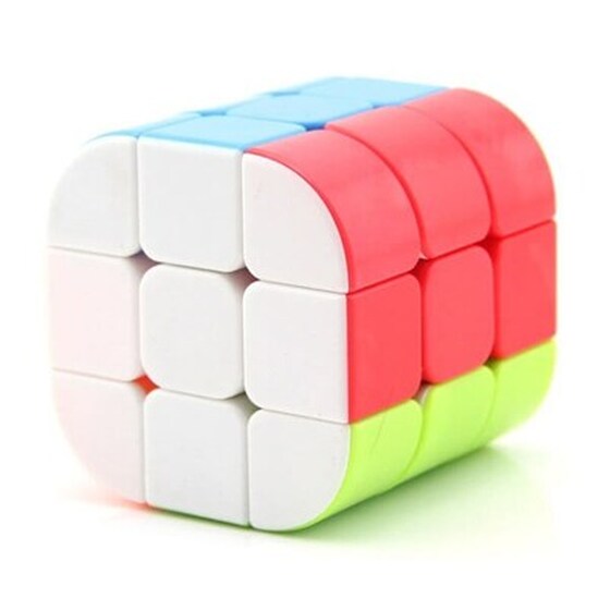 Cylinder Κύβος Του Ρούμπικ 3x3x3 - Cylinder Rubicks Cube image 1