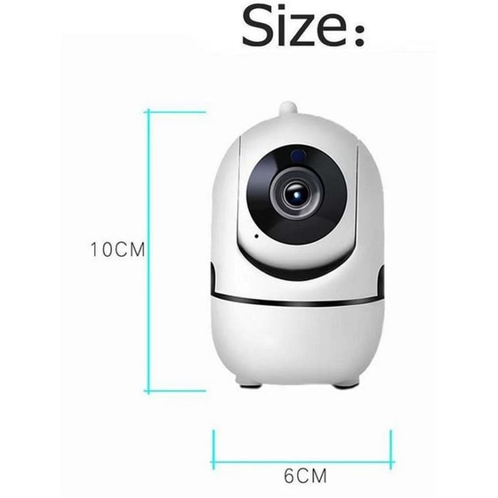 Ασύρματη IP Camera Andowl Q-SX910 1080p Full HD Εσωτερική με WiFi, Μικρόφωνο & Φακό 3,6mm image 1