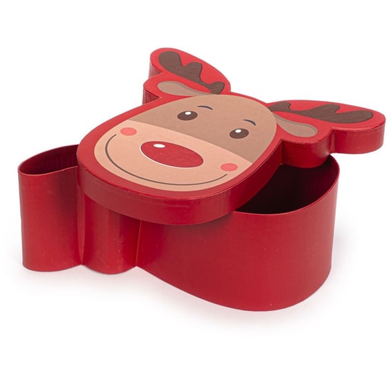 Κουτί&nbsp;Διακοσμητικό&nbsp;Tri-Coastal Reindeer&nbsp;Xmas image 3