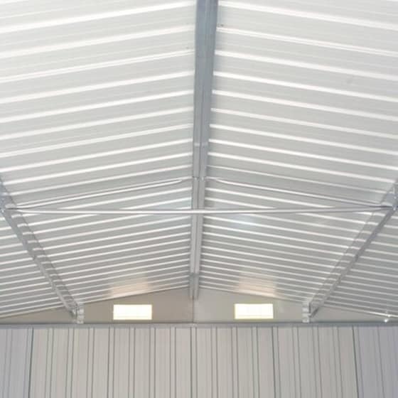 Vidaxl Αποθήκη Κήπου Πράσινη 257 X 990 X 181 Εκ. Γαλβανισμένο Ατσάλι image 2