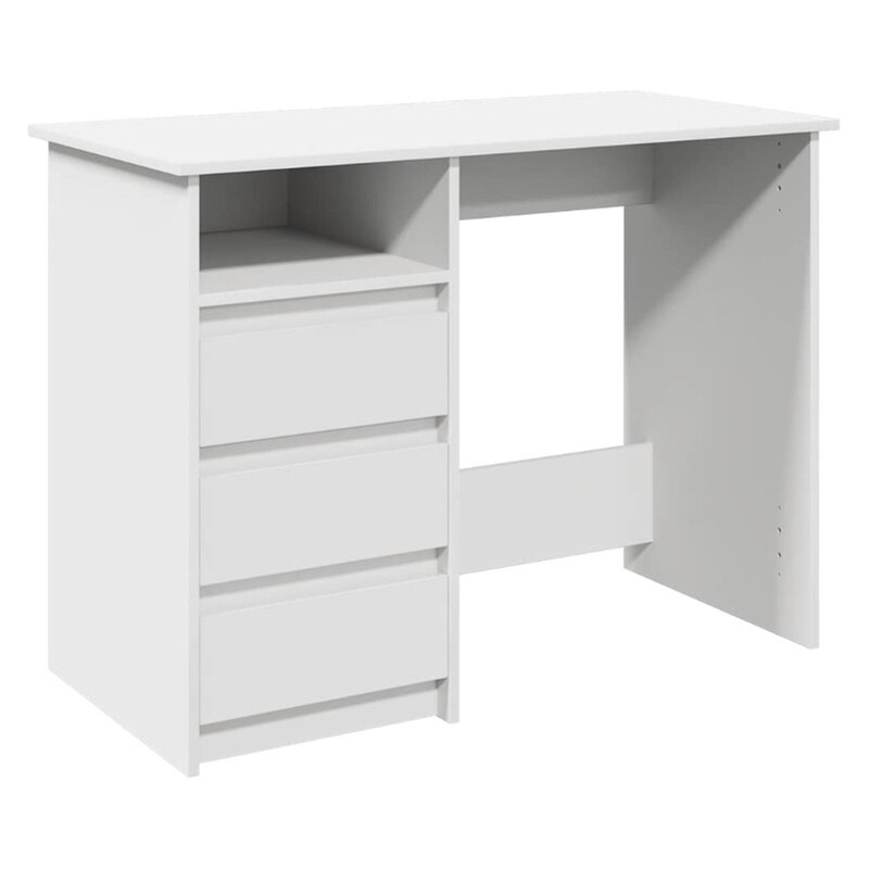 Γραφείο VidaXL από Επεξεργασμένο Ξύλο 102x50x75 cm - Λευκό