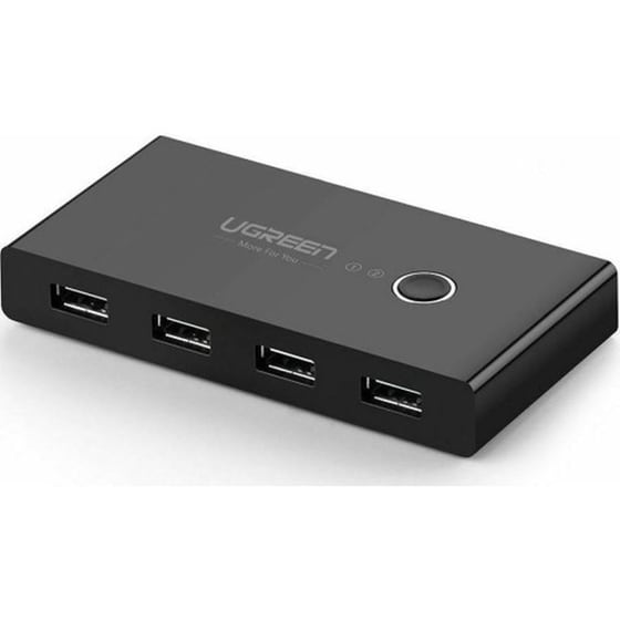 Ugreen Sharing Box Usb 2.0 Hub 4 Θυρών Με Σύνδεση Usb-a (30767) image 2