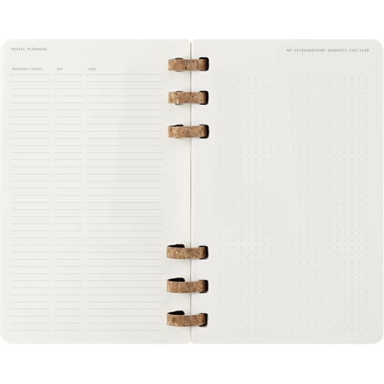 Ημερολόγιο Σπιράλ Moleskine 2026 12Μ Large Spiral Black Soft image 6