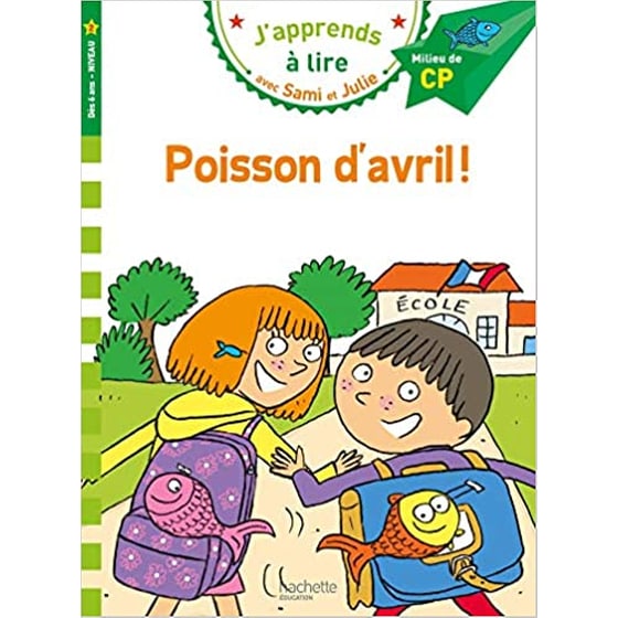 Sami et Julie CP niveau 2 - Poisson d'avril image 0
