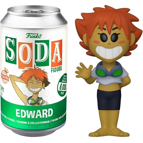 Funko Vinyl Soda - Animation - Cowboy Bebop - Edward image 0
