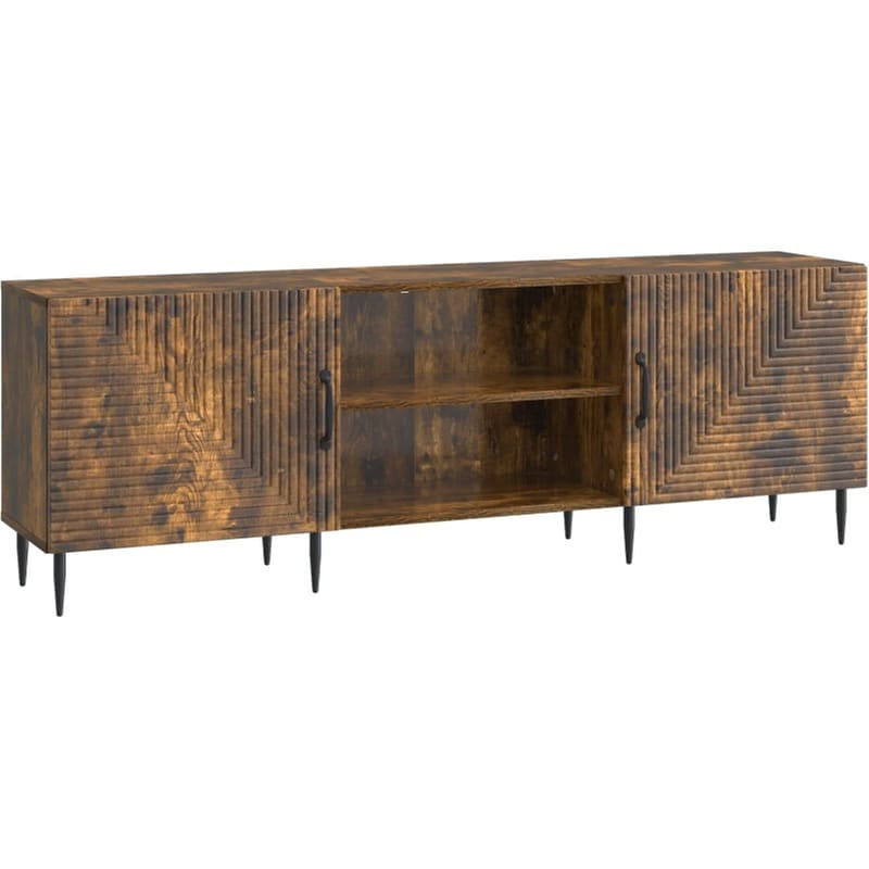 Έπιπλο Τηλεόρασης VidaXL 150x31x50 cm - Καπνισμένο Ξύλο Δρυός