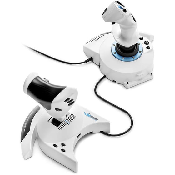 Τιμονιέρα Thrustmaster T.Flight Hotas 5 Microsoft Flight Simulator Special Edition για PS5/PS4/PC - Λευκό image 2