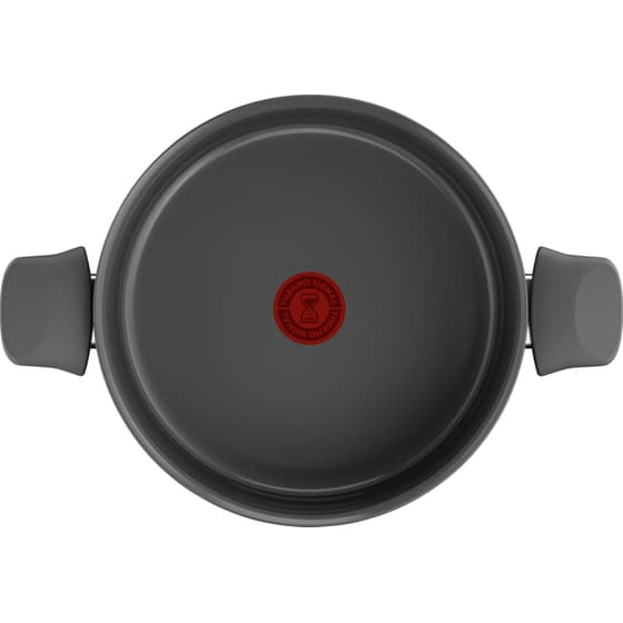 Κατσαρόλα Βαθιά TEFAL C42646 24 cm Μαύρο image 1