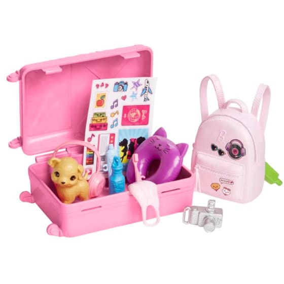 Mattel Κούκλα Barbie Έτοιμη για Ταξίδι image 5